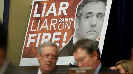 Video thumbnail: PBS NewsHour Committee GOP say 'pathological' Cohen has no credibility