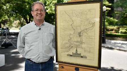 Video thumbnail: Antiques Roadshow Appraisal: 1777 William Faden Philadelphia Map
