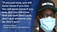 Chef Anthony Caldwell On Never Quitting