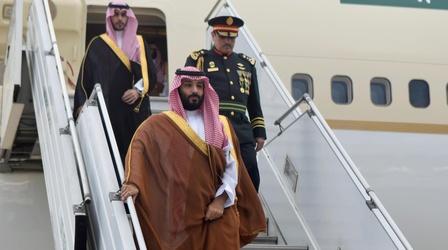 Video thumbnail: PBS NewsHour Khashoggi response forges ‘unusual alliance’ in the Senate