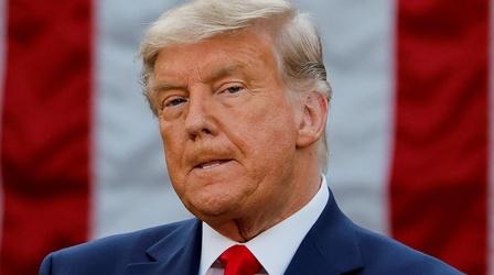 Video thumbnail: PBS NewsHour Republicans rally around Trump after indictment