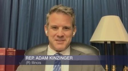 Video thumbnail: Chicago Tonight US Rep. Kinzinger Responds to Trump’s Attacks