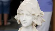 Appraisal: Italian Alabaster & Micromosaic Bust, ca. 1895
