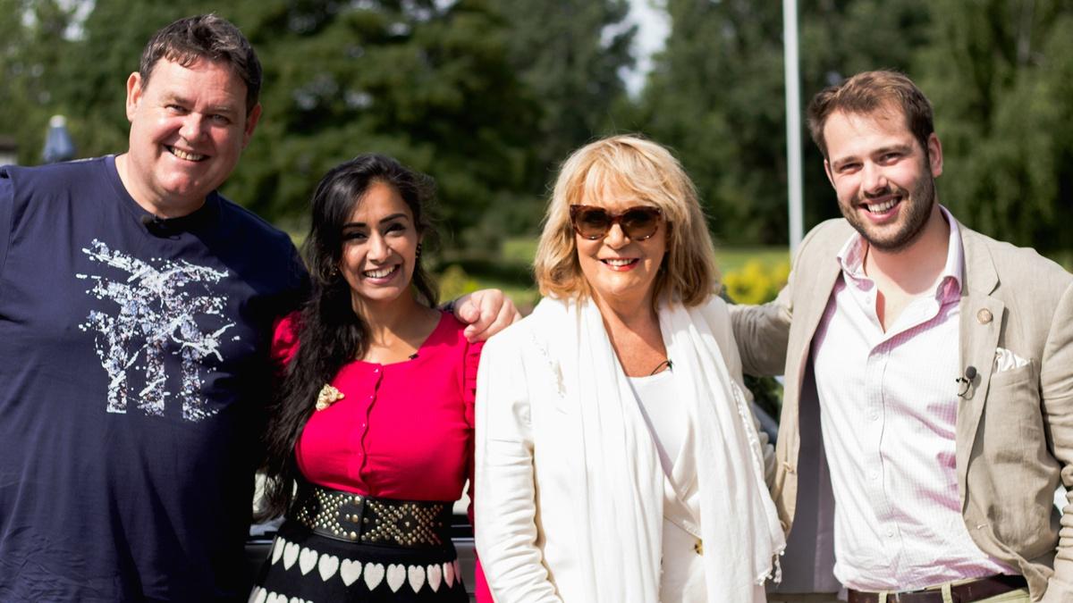 Sherrie Hewson and Tony Maudsley Celebrity Antiques Road Trip WLIW