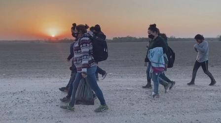 Video thumbnail: PBS NewsHour How smugglers seduce migrants into coming to the US