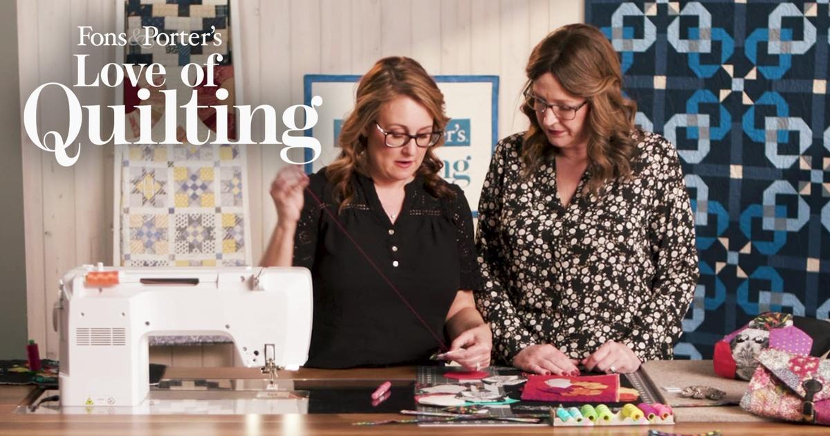 Pbs Methods Fons & Porter's Love of Quilting | #4808 Hexagon Happiness | Season ...