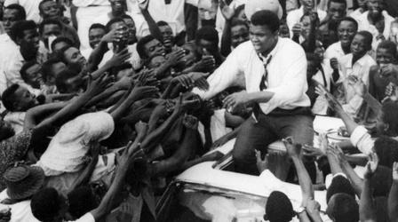 Video thumbnail: Muhammad Ali Muhammad Ali Embarks on a Tour Across Africa