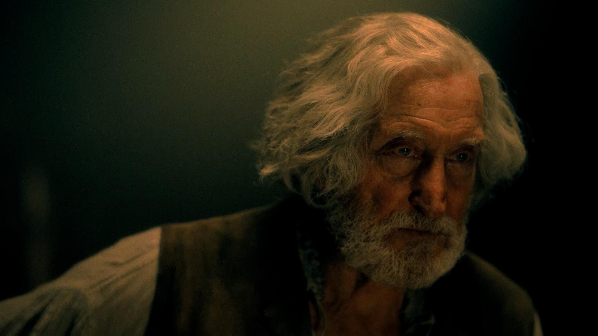 Charles Dance as older Michaelangelo.