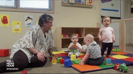 Video thumbnail: PBS NewsHour Public schools bridge child care gap in Shickley, Nebraska