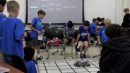 Students and Future Teachers Learn Together at STEM Camp