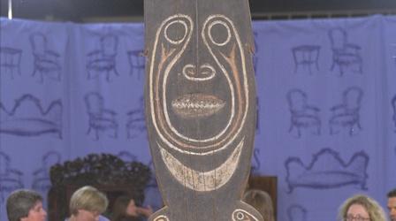 Video thumbnail: Antiques Roadshow Appraisal: Decorative Papuan Protective Figure