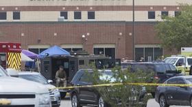 Video thumbnail: PBS NewsHour Texas school shooting draws governor’s call for new gun laws