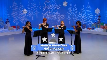 Video thumbnail: Student Spotlight WEB EXTRA:  A-Tech Flute Quartet