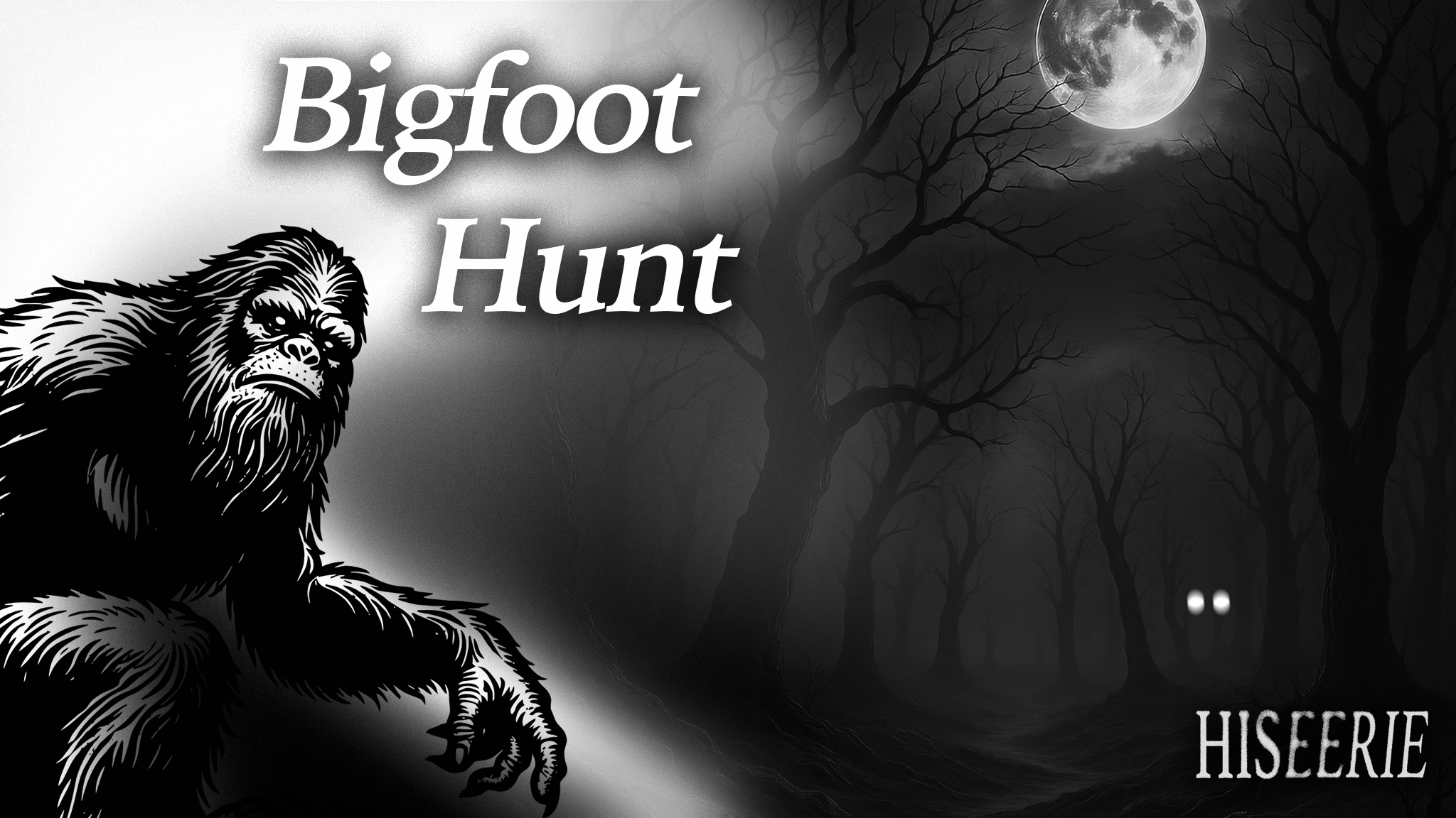 Tonight we go on a hunt for our hairy friend Bigfoot.