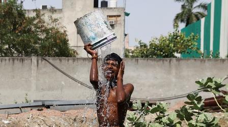 Video thumbnail: PBS NewsHour News Wrap: India faces water shortages during heat wave