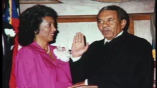 Chief Justice Ernest Finney and daughter Nikky Finney