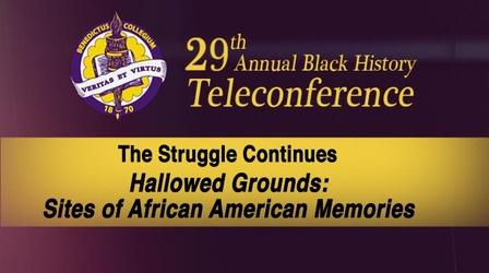 Video thumbnail: SCETV Specials The 29th Annual Black History Teleconference