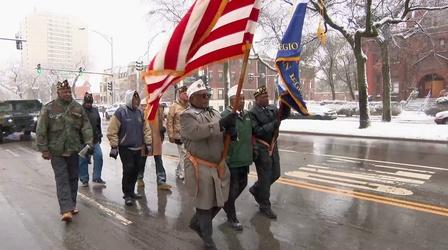 Video thumbnail: Chicago Tonight Black Veterans Celebrate 100 Years as American Legion Post