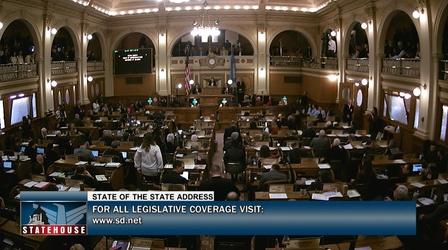 Video thumbnail: Statehouse 2019 Governor's State of the State Address