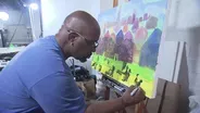 Artist Michelangelo Lovelace, Community Gardening