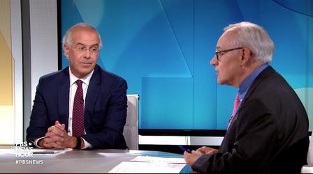 Video thumbnail: PBS NewsHour Brooks and Dionne on vaccine hesitancy, Jan. 6 hearings