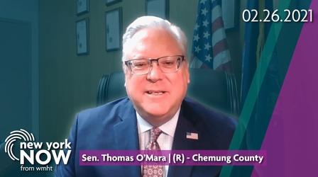 Video thumbnail: New York NOW Senator Tom O'Mara on the Nursing Home Controversy, Budget