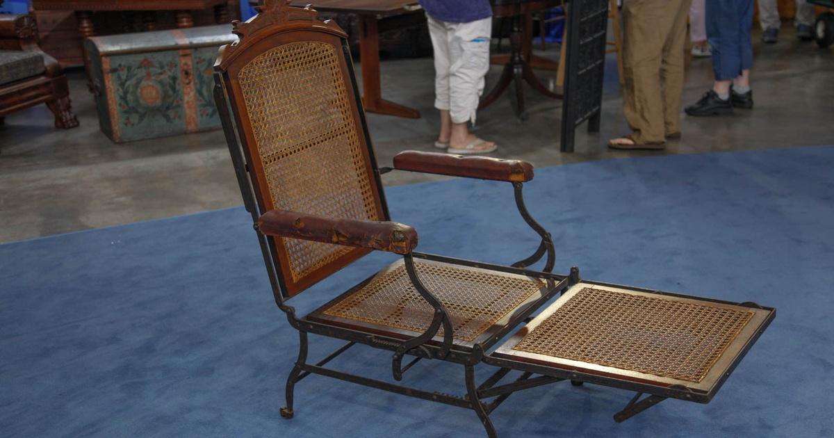 Antiques Roadshow Appraisal Walnut Reclining Chair, ca. 1876