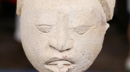 Video thumbnail: Antiques Roadshow Appraisal: Mayan Stucco Head, 600-900 C.E.