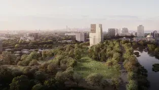 Former First Family Touts Latest Design for Obama Center