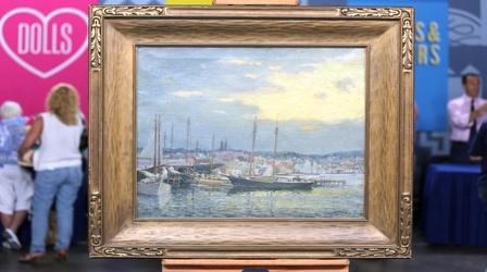 Video thumbnail: Antiques Roadshow Appraisal: Wilson Irvine Oil Painting, ca. 1919