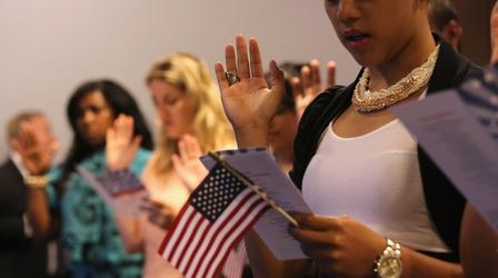 Video thumbnail: PBS NewsHour Why family-based immigration has become a sticking point