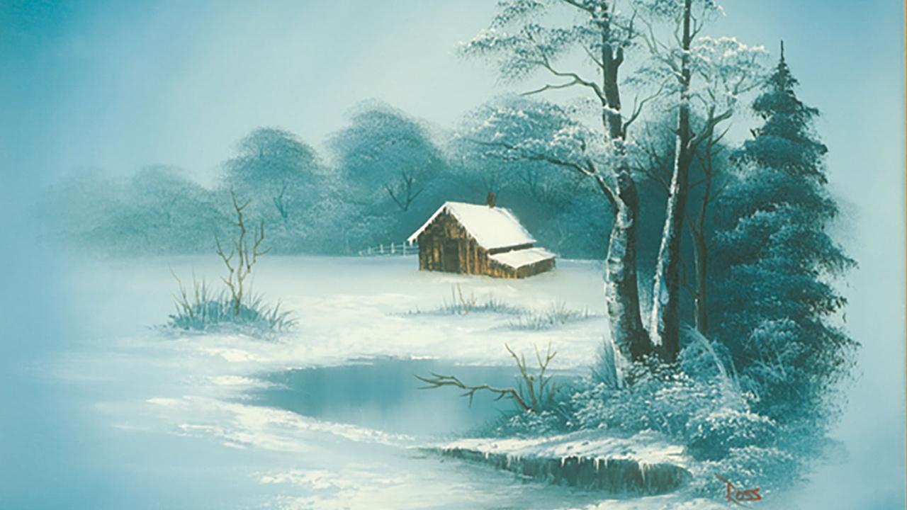 The Best of the Joy of Painting with Bob Ross | Frozen Beauty in Vignette