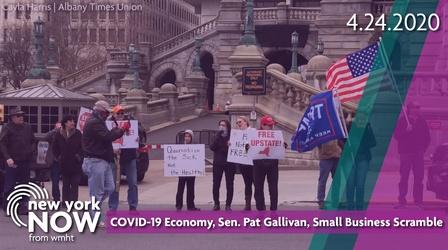 Video thumbnail: New York NOW COVID-19 Economy, Sen. Pat Gallivan, Small Business Scramble