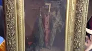 Appraisal: 1884 W. H. Lippincott "Veterans" Painting
