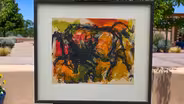 Appraisal: Elaine de Kooning Mixed-media Artwork, ca. 1960