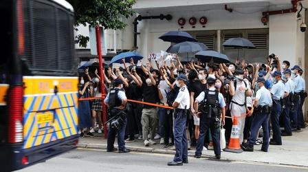 Video thumbnail: PBS NewsHour Why this pro-democracy Hong Kong activist fled his home