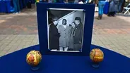 Appraisal: George Sosnak Baseballs & Hank Aaron-signed Photo