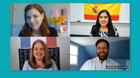 Video thumbnail: NJTV Learning Live Acquiring a 2nd Language - Sanchez & Others - Sixth Grade