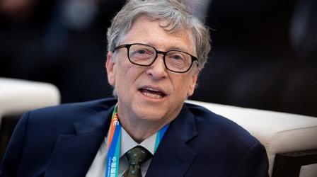 Video thumbnail: PBS NewsHour Bill Gates on vaccine equity, climate, Epstein meetings