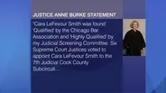 State Supreme Court Justice Anne Burke Angers Some