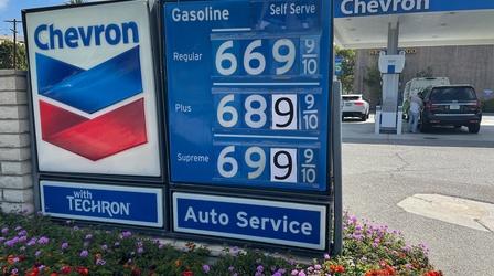 Video thumbnail: PBS NewsHour Oil companies post massive profits as gas prices remain high