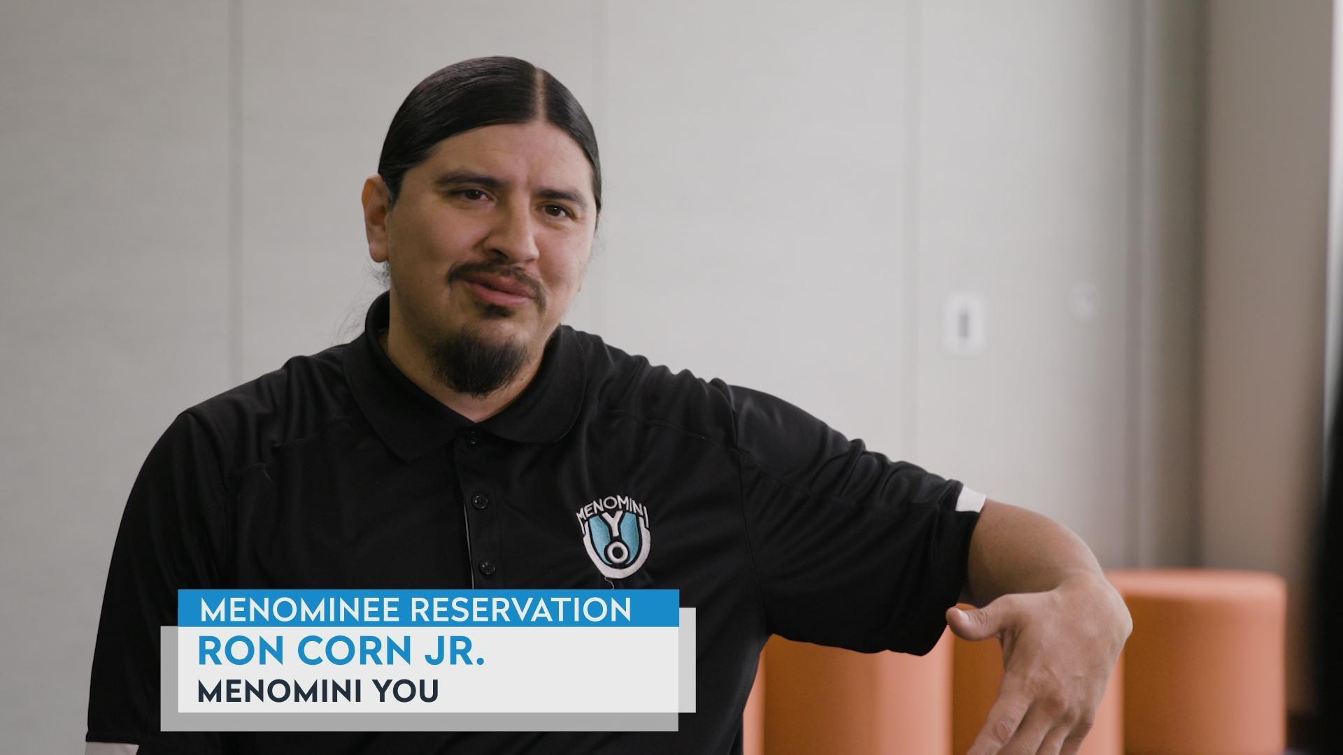 Ron Corn on tribal elders teaching the Menominee language