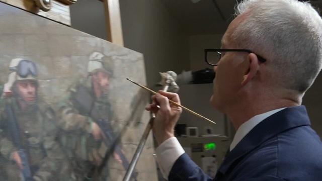 Marine Corps art exhibit honors triumphs and sacrifice