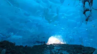 A Stunning Glacier Starts to Melt