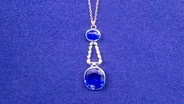 Appraisal: Cartier Sapphire Pendant, ca. 1915
