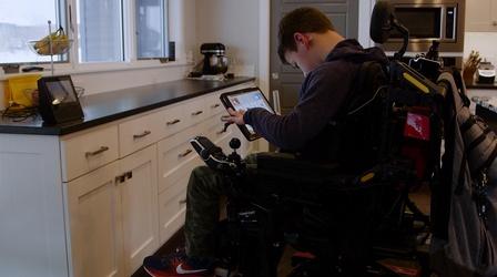 Video thumbnail: NOVA AI Helps Young Man with Cerebral Palsy Find Independence