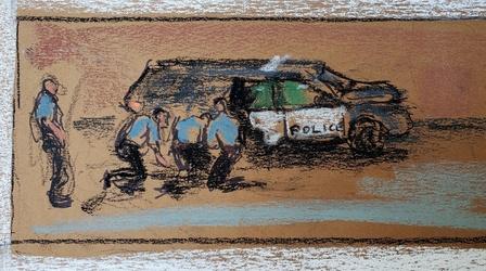 Video thumbnail: PBS NewsHour Floyd's manner of death 'undetermined,' defense witness says