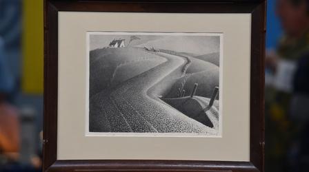 Video thumbnail: Antiques Roadshow Appraisal: 1941 Grant Wood "March" Lithograph