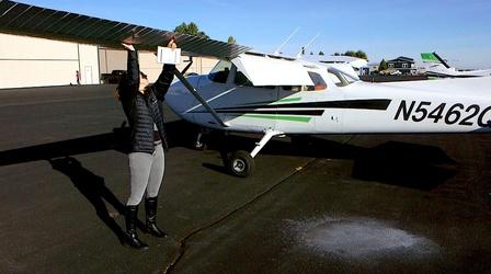 Video thumbnail: PBS NewsHour Community colleges prepare students for careers in aviation