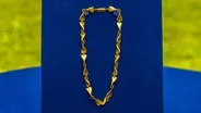 Appraisal: Georg Jensen Gold Necklace, ca. 1960